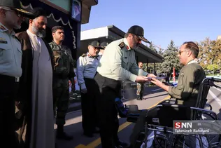 صبحگاه مشترک ماموران ناجا