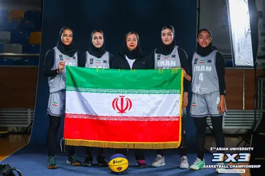 درخشش دختران دانشگاه آزاد اسلامی با کسب مدال برنز مسابقات