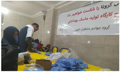 روزانه بیش از ۵ هزار ماسک در ۱۰ استان تولید می&zwnj;شود
