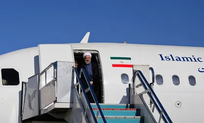 روحانی وارد تهران شد