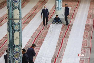 ضیافت افطاری در حرم حضرت معصومه(س)