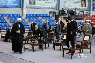 مراسم اولین سالگرد تدفین شهدای گمنام 