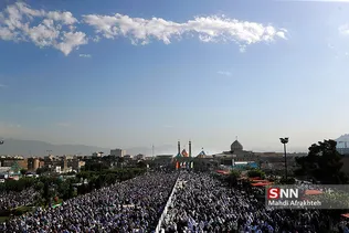 نماز عید فطر حرم عبدالعظیم (ع) 