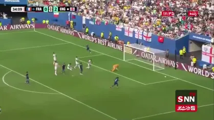 شوت امباپه را هندرسون با واکنش دیدنی مهار کرد/ انگلیس 2 - 0 فرانسه
