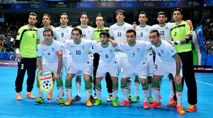 تیم ملی فوتسال ایران، برترین تیم سال آسیا شد