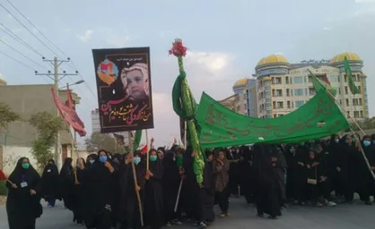 برگزاری باشکوه مراسم عاشورای حسینی در افغانستان +عکس