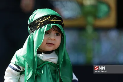 مراسم شیرخوارگان حسینی در حرم مطهر رضوی