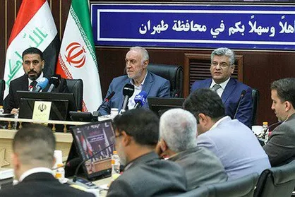 نشست استانداران تهران و معاون استاندار نجف پیرامون برگزاری مطلوب مراسم اربعین