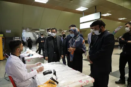 عملکرد مناسب متروی تهران در بحث مقابله با ویروس کرونا