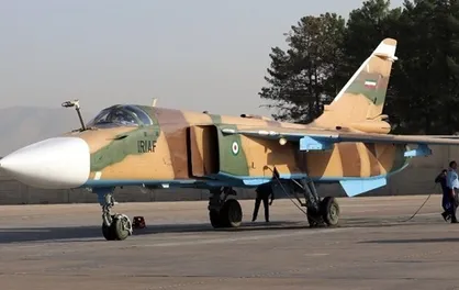 بازآماد یک فروند جنگنده &laquo;سوخو ۲۴&raquo; در پایگاه شهید دوران