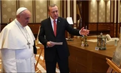 تماس تلفنی اردوغان و پاپ فرانسیس درباره قدس