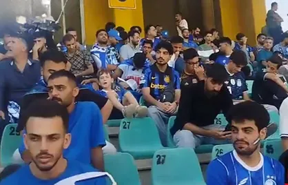 حال و هوا ورزشگاه نقش جهان ۴ ساعت مانده به شروع دربی تهران