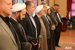  اختتامیه مرحله کشوری مسابقات قرآنی دانشگاه آزاد اسلامی با حضور حجت الاسلام والمسلمین  ابراهیم کلانتری معاون فرهنگی و دانشجویی دانشگاه آزاد اسلامی، سردار داداش زاده جانشین فرمانده سپاه شهدا، رئیس و هیات رئیسه دانشگاه آزاد اسلامی ارومیه و جمعی از اساتید و دانشجویان شرکت کننده در سالن آمفی تئاتر دانشگاه آزاد اسلامی واحد ارومیه برگزار شد.