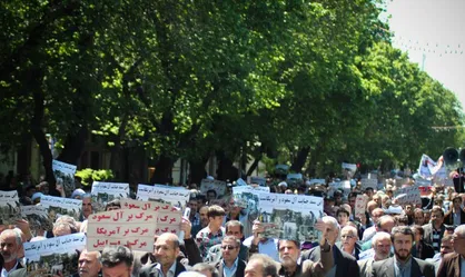 مرگ بر آمریکا/ اگر می&zwnj;خواهید ما را بشناسید داستان کربلا را بخوانید