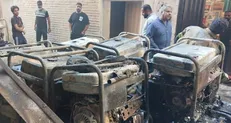 آتش‌سوزی در خیابان سعدی جنوبی