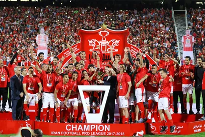 فیلم/ مراسم کامل قهرمانی پرسپولیس در فصل ۹۷-۹۶