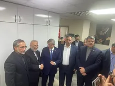 دیدار هیات پارلمانی ایران با «داوود اوغلو»