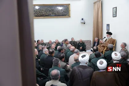 روایتی از دیدار امروز فرماندهان ارشد نظامی با رهبر انقلاب