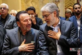 مراسم اربعین شهید علی لاریحانی در مسجد امام صادق(ع)