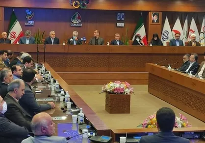مراسم تقدیر از صالحی امیری با حضور وزیر ورزش