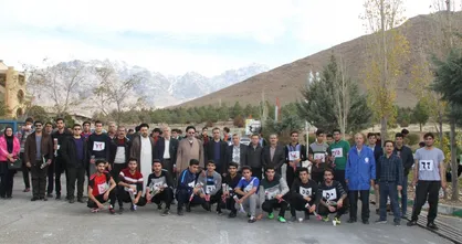 مسابقه دومیدانی در دانشگاه تفرش برگزار شد