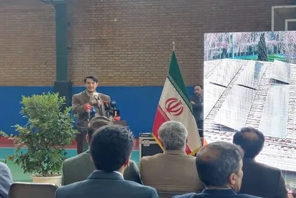 افتتاح دومین نیروگاه خورشیدی در منطقه ۱۱