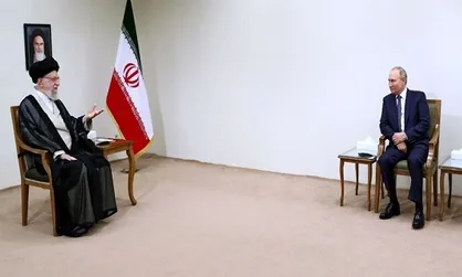 رئیس&zwnj;جمهور روسیه با رهبر معظم انقلاب اسلامی دیدار کرد