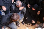 تشییع و تدفین پیکر نادر طالب‌زاده در بهشت زهرا(س)