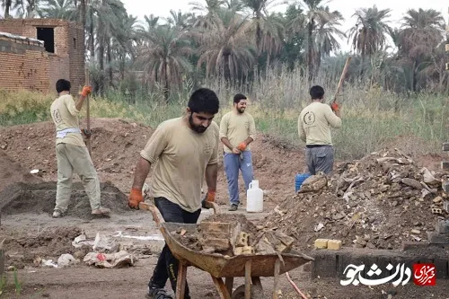 اردوی جهادی دانشجویان بسیجی دانشگاه آزاد آبادان