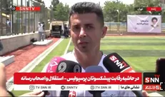 امیرآبادی: اگر بازی اول را ببریم، می‌توانیم به عنوان تیم سوم صعود کنیم/ تیم ملی باید پوست‌اندازی کند + فیلم
