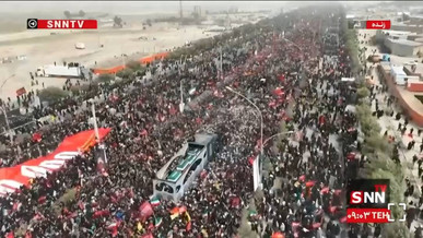 بدرقه تاریخی با آقای شهید ایران در قم + فیلم