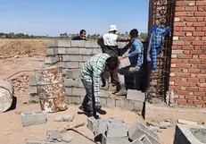 خدمات عمرانی دانشجویان بسیجی دانشگاه آزاد زرند در منطقه زهکلوت کرمان