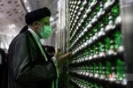 تجدید میثاق ابراهیم رئیسی با امام خمینی (ره) و شهدا