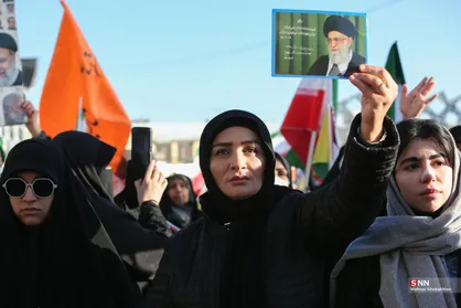 مراسم گرامیداشت حماسه ۹ دی در میدان امام حسین (ع)