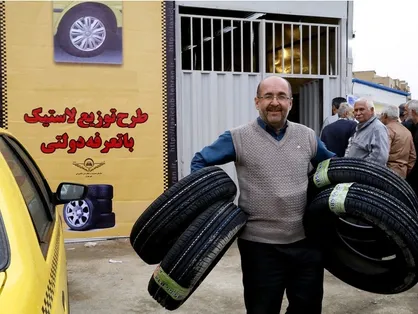 کاهش شاخص توزیع لاستیک دولتی بین رانندگان به ١٥ هزار کیلومتر