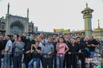 آیین تعویض پرچم حرم مطهر حضرت معصومه(س)
