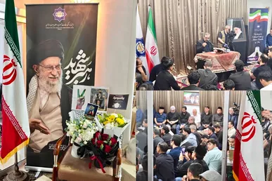 مراسم اربعین شهادت رهبر فقید انقلاب اسلامی با حضور ایرانیان مقیم و شهروندان مالایی برگزار شد