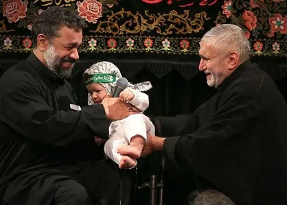 مداحی حاج محمود کریمی در هیئت حاج منصور ارضی + فیلم