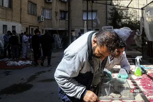 بازدید سخنگو و معاون خدمات شهری شهرداری تهران از روند بازسازی نقاط آسیب دیده