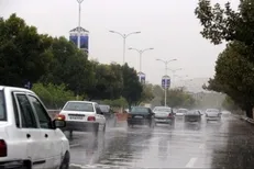 ادامه بارش باران در برخی جاده‌های کشور