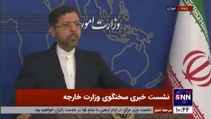 خطیب&zwnj;زاده: مذاکرات هسته&zwnj;ای در همین هفته و در یکی از کشور&zwnj;های حوزه خلیج فارس برگزار خواهد شد
