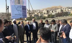 پروژه‌های عمرانی دانشگاه کردستان با حضور وزیر علوم کلنگ‌زنی شد