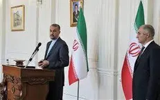 دکتر امیرعبداللهیان وزیر امورخارجه در جمع سفرای کشور‌های اسلامی مقیم جمهوری اسلامی ایران