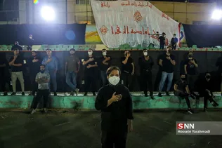 مراسم سوگواری شب سوم محرم در قم