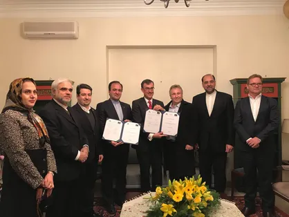 امضای موافقت نامه توسعه همکاری&zwnj;های صنعتی استرالیا و ایدرو