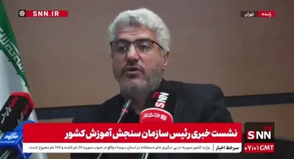 بشیری: هیچ گونه سوال و پاسخ کنکوری به کانال&zwnj;ها نمی&zwnj;آید + فیلم