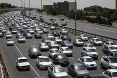 ترافیک نیمه‌سنگین در آزادراه‌های قزوین-کرج و ساوه به تهران
