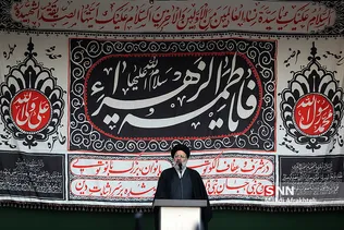 تجمع هییت های عاشورای فاطمی در میدان هفت تیر