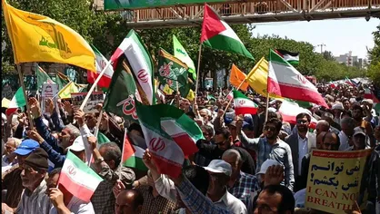 راهپیمایی جمعه خشم و نصر در بجنورد + فیلم