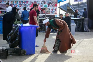 موکب دانشجویان دانشگاه صنعتی شریف در مرز مهران